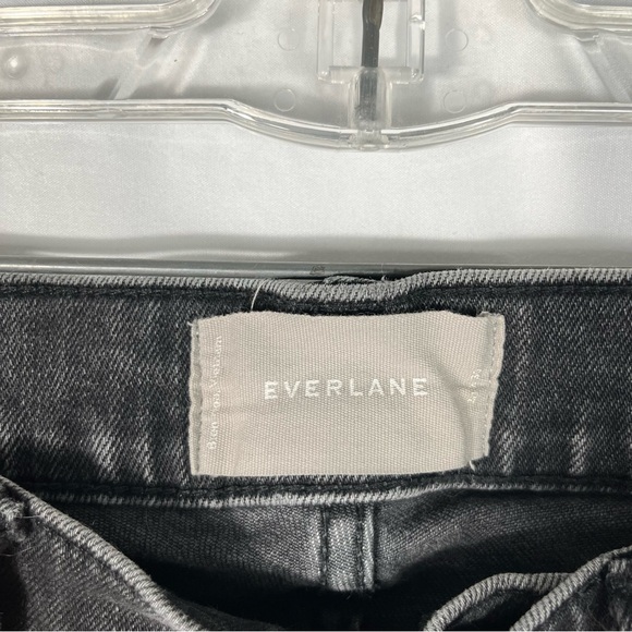 Everlane Men's Washed Black/Gray Athletic Slim Jean 30x30 Distressed Denim - Picture 5 of 7